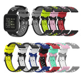 Maxbell Silicone Wristband For  Versa2 Smart Watch Replacement Pink+Green