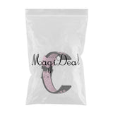 Maxbell Silicone Wristband For Fitbit Versa2 Smart Watch Replacement Black+Pink