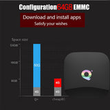 Maxbell 2019 Android 6.0 Smart TV Box Q+ BOX Amlogic Quad Core 4GB+64GB WIFI UK