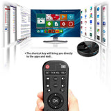 Maxbell hk1 mini + 4+32GB Smart TV Box Octa Core Android 9.0 Dual-band WIFI 4K EU