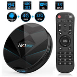 Maxbell HK1 MINI + TV Box  RK3318 Quad Core 3D Dual WiFi Android 9.0  4+ 32G