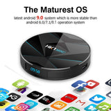 Maxbell HK1 MINI + TV Box  RK3318 Quad Core 3D Dual WiFi Android 9.0  4+ 32G