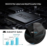 Maxbell HK1 MINI + TV Box  RK3318 Quad Core 3D Dual WiFi Android 9.0  4+ 32G