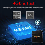 Maxbell mx 10 pro h6 4+64GB Smart TV Box Octa Core Android 9.0 Dual-band WIFI 6K US