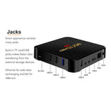 Maxbell mx 10 pro h6 4+64GB Smart TV Box Octa Core Android 9.0 Dual-band WIFI 6K US