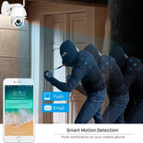 Maxbell AU-Plug IP Camera 1080P Home Wifi Security Outdoor Smart Night Vision Camera