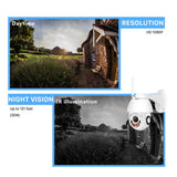 Maxbell AU-Plug IP Camera 1080P Home Wifi Security Outdoor Smart Night Vision Camera