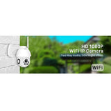 Maxbell Outdoor Wi-Fi IP IR Camera 1080P Security Night Vision Wireless TF Slot 16G