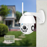 Maxbell 64G UK-Plug IP Camera Home Wifi Security Outdoor Smart Night Vision Camera