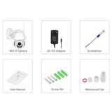 Maxbell 64G UK-Plug IP Camera Home Wifi Security Outdoor Smart Night Vision Camera
