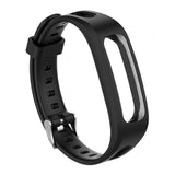 Max Silicone Wrist Strap Part for Huawei 4 Running band 3e Band 4e Black