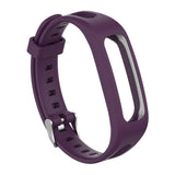 Max Silicone Wrist Strap Part for Huawei 4 Running band 3e Band 4e purple