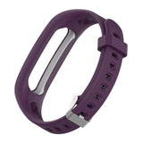Max Silicone Wrist Strap Part for Huawei 4 Running band 3e Band 4e purple