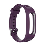 Max Silicone Wrist Strap Part for Huawei 4 Running band 3e Band 4e purple