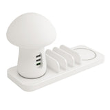 Maxbell 3 USB Multi Port Fast Wall Charger Quick Charging Station Dock -White EU