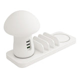 Maxbell 3 USB Multi Port Fast Wall Charger Quick Charging Station Dock -White EU