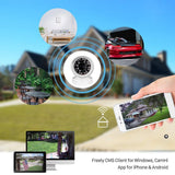 Maxbell US-Plug IP Camera HD 1080P Home Security Outdoor Smart Night Vision Camera