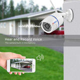 Maxbell US-Plug IP Camera HD 1080P Home Security Outdoor Smart Night Vision Camera