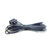 Max 1.5M Car Vehicle Universal AUX 2 USB Audio Dashboard Mounted Extension Cable