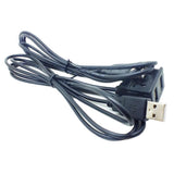 Max 1.5M Car Vehicle Universal Dual USB Audio Dashboard Mounted Extension Cable