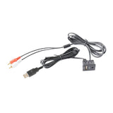 Max Universal Car Audio USB/Aux Extension Cable 2RCA Car Aux USB Extender Cord