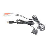 Max Universal Car Audio USB/Aux Extension Cable 2RCA Car Aux USB Extender Cord