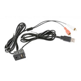 Max Universal Car Audio USB/Aux Extension Cable 2RCA Car Aux USB Extender Cord