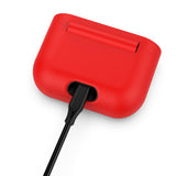 Max Silicone Protective Case Cover For Sony WF-1000XM3 Earphone red