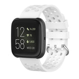 Max Small Quick Release Replaces Watch Band for Fitbit versa 2/1/lite White