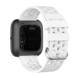 Max Small Quick Release Replaces Watch Band for Fitbit versa 2/1/lite White