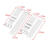 Max Small Quick Release Replaces Watch Band for Fitbit versa 2/1/lite White