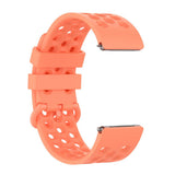 Max Big Quick Release Replaces Watch Band for Fitbit versa 2/1/lite Orange