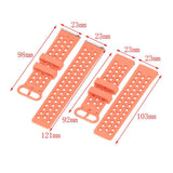 Max Big Quick Release Replaces Watch Band for Fitbit versa 2/1/lite Orange