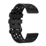 Max Big Quick Release Replaces Watch Band for Fitbit versa 2/1/lite Black