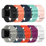 Max Big Quick Release Replaces Watch Band for Fitbit versa 2/1/lite Red