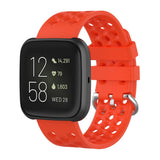 Max Small Quick Release Replaces Watch Band for Fitbit versa 2/1/lite Red
