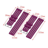 Max Big Quick Release Replaces Watch Band for Fitbit versa 2/1/lite Rose Red
