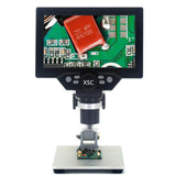 Maxbell 1200 Times New Digital Microscope HD 7 inch Repair Magnifier EU-adapter