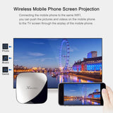 Max X88 PRO 2GB / 16GB Android 9.0 TV Box RK3318 Quad Core WiFi Silver 4GB+64GB