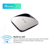 Max X88 PRO 2GB / 16GB Android 9.0 TV Box RK3318 Quad Core WiFi Silver 4GB+64GB