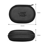 Maxbell For KZ Earphone Waterproof Dust-proof Aseismatic Compression Oval Package