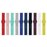 Maxbell 20mm Quick Release Silicone Replaces Watch Band Bracelet Strap Light Blue