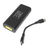 Max Portable Square to Tpye-C Female to Male Adapter Converter Laptop Charger