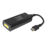 Max Portable Square to Tpye-C Female to Male Adapter Converter Laptop Charger