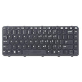 Max Keyboard for HP Probook 430 G1 US keyboard with Black Frame