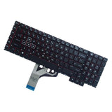 Max Maxb US English Layout Keyobard Frameless for HP Omen 17-an 17-an000 17-an013tx