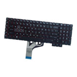 Max Maxb US English Layout Keyobard Frameless for HP Omen 17-an 17-an000 17-an013tx
