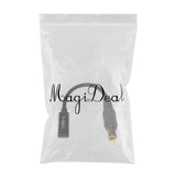 Maxbell 7.9/5.5mm Round Jack to Square End Adapter for Lenovo Laptop Power Cord