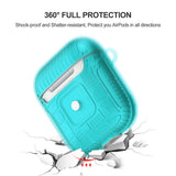 Max Plastic Earphone Case Protective Skin Cover Case For AirPod 2 Gen Mint Green