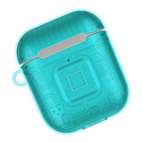 Max Plastic Earphone Case Protective Skin Cover Case For AirPod 2 Gen Mint Green